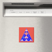 Aimant Géométrie - Magnet-Triangle-Age 4 (In Situ (Lave-vaisselle))