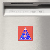 Aimant Géométrie-Magnet-Triangle-Âge 8 (In Situ (Lave-vaisselle))