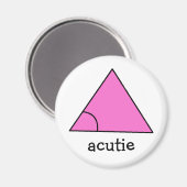 Aimant Geometry Math Enseignant Cadeau Triangle Acutie Ac (Recto/Verso)