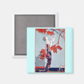 Aimant George Barbier "L'Oiseau Volage" 1914 (Recto/Verso)