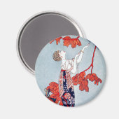 Aimant George Barbier "L'Oiseau Volage" 1914 (Recto/Verso)