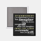 Aimant George Bernard Shaw Citation (Recto/Verso)