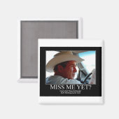 Aimant George Bush (Recto/Verso)