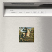 Aimant George et le Dragon (par Raphael) (In Situ (Lave-vaisselle))