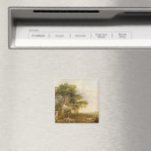 Aimant George Stubbs | Deux Tirs de Gentlemen (huile sur  (In Situ (Lave-vaisselle))