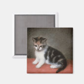 Aimant George Stubbs | Miss Ann White's Kitten, 1790 (Recto/Verso)