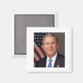 Aimant George W. Bush (Recto/Verso)