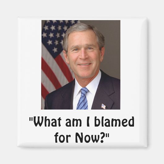 Aimant George W. Bush (Devant)