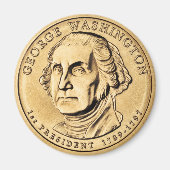 Aimant George Washington (Devant)