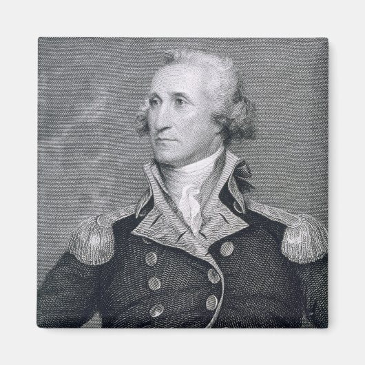 Aimant George Washington, gravé par Asher Brown Durand (Devant)