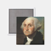 Aimant George Washington Président (Recto/Verso)