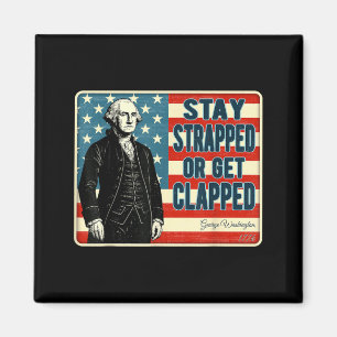 Aimant George Washington Reste Armé ou se Fait Tiré 4