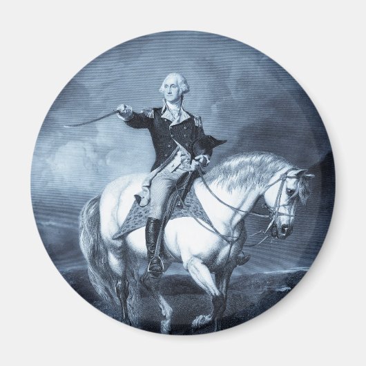 aimant George Washington Salute (Devant)