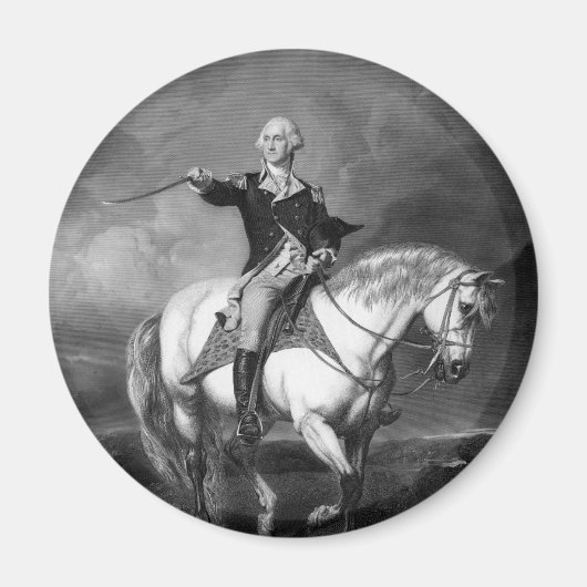 aimant George Washington Salute (Devant)