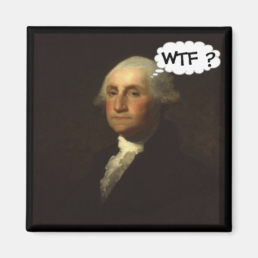 Aimant George Washington tourne dans sa tombe (Devant)