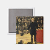 Aimant Georges Clemenceau (Recto/Verso)