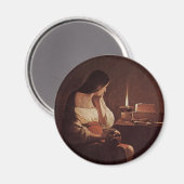 Aimant Georges de La Tour Art (Recto/Verso)