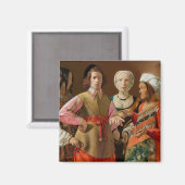 Aimant Georges de la Tour - Le caisson Fortune (Recto/Verso)