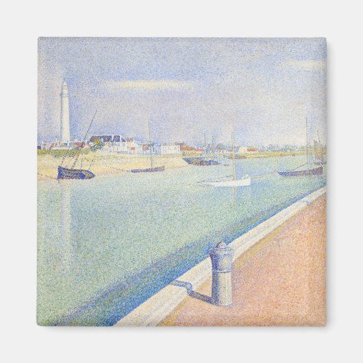 Aimant Georges Seurat - Le chenal des cimes (Devant)