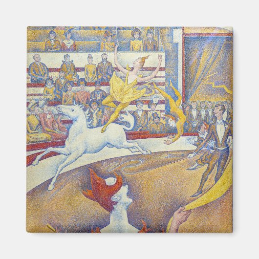 Aimant Georges Seurat - Le Cirque (Devant)