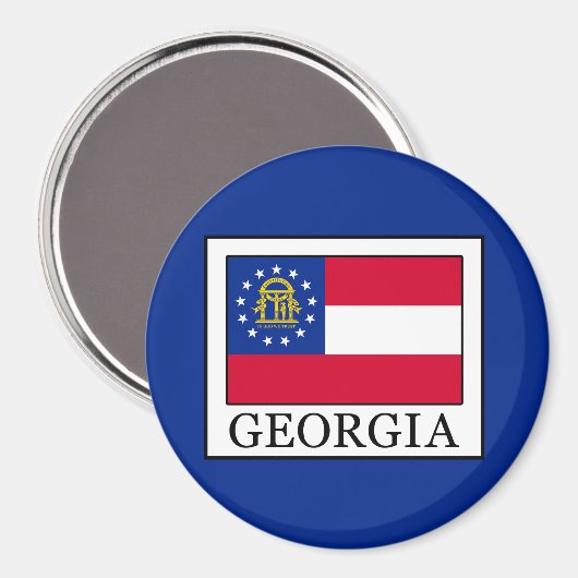 Aimant Géorgie (Recto/Verso)