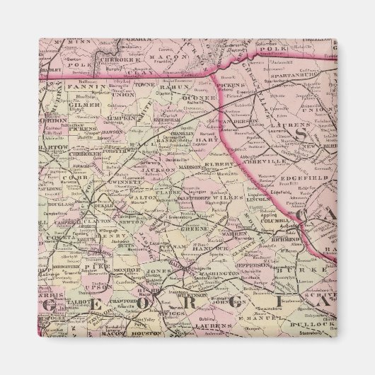 Aimant Géorgie 12 (Devant)