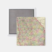 Aimant Géorgie, Alabama (Recto/Verso)