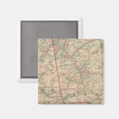 Aimant Géorgie et Alabama (Recto/Verso)