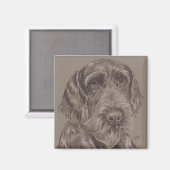 Aimant Ger. Pointeur à fil (Recto/Verso)