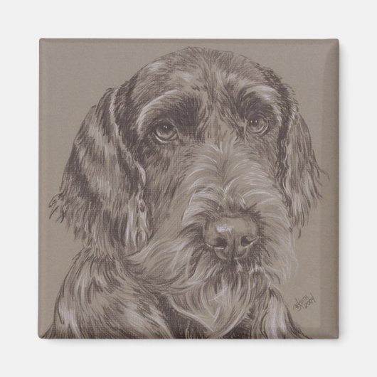 Aimant Ger. Pointeur à fil (Devant)