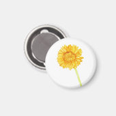 Aimant Gerbera (Recto/Verso)