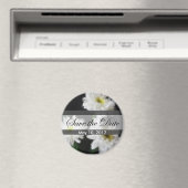 Aimant Gerbera Daisy 11 Enregistrer la date Mariage (In Situ (Lave-vaisselle))