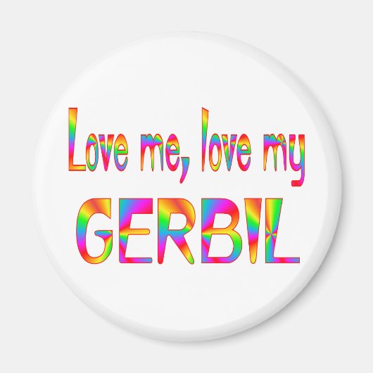 Aimant Gerbil Love (Devant)