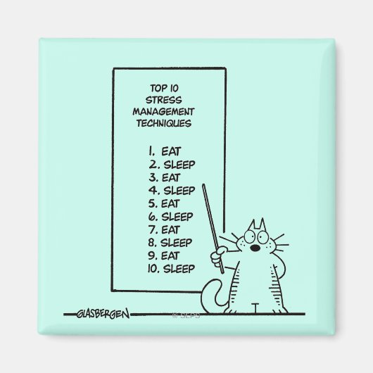 Aimant Gestion du temps (Devant)