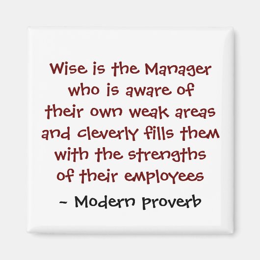 Aimant Gestion rationnelle (Devant)