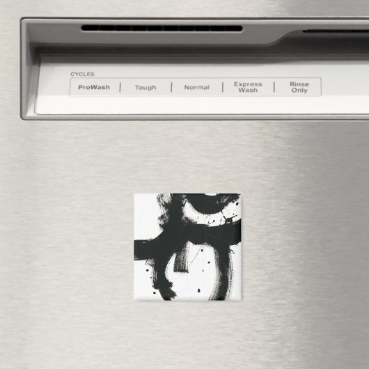 Aimant Gesture en Onyx - Trucs de peinture noir (In Situ (Lave-vaisselle))