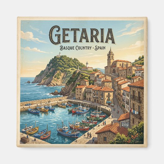 Aimant Getaria Espagne (Devant)