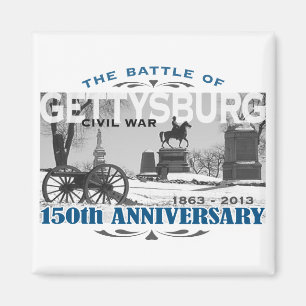 Aimant Gettysburg Battle 150 Anniversary