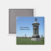 Aimant Gettysburg, Pennsylvanie (Recto/Verso)