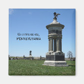 Aimant Gettysburg, Pennsylvanie (Devant)