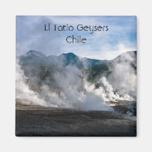 Aimant Geysers d'El Tatio près de San Pedro de Atacama -