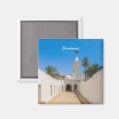 Aimant Ghadames, Libye - Mosquée Blanche (Recto/Verso)