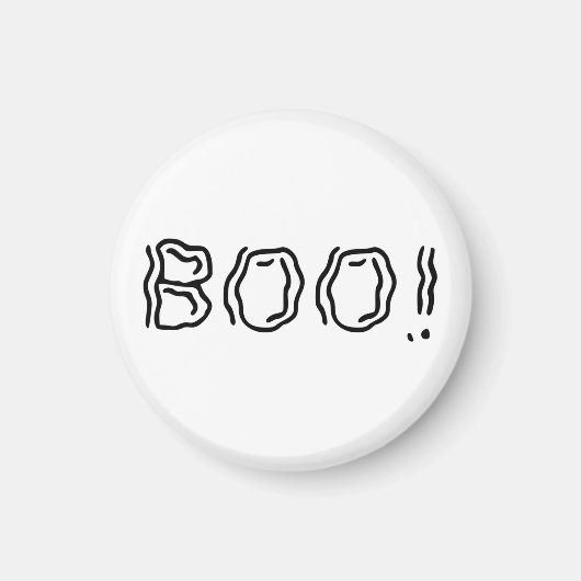 Aimant Ghomajorité Boo ! (Devant)