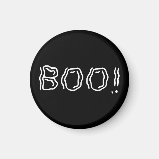 Aimant Ghomajorité Boo ! (Devant)