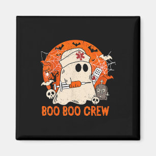 Aimant Ghost Boo Boo Crew Infirmière d'Halloween G