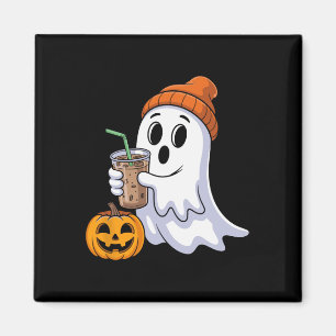 Aimant Ghost Halloween Boire Café Ghost Ice Café P