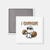 Aimant Ghost I Exorcize Funny Gym Exercice Exercice Éffra (Recto/Verso)