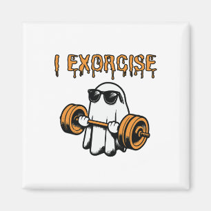 Aimant Ghost I Exorcize Funny Gym Exercice Exercice Éffra