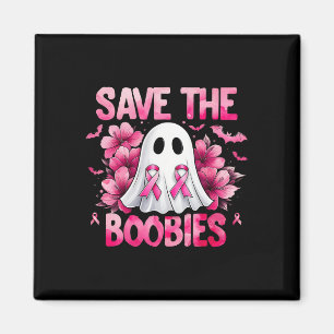 Aimant Ghost Save the S Sensibilisation au cancer du sein