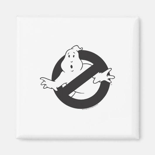 Aimant Ghostbusters Empire Gelé Noir Pas de Logo de Fantô (Devant)